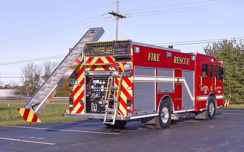 TRUCKS & FIRE ENGINE, Volvo FMX 500 8x4 62 m /Rosenbauer