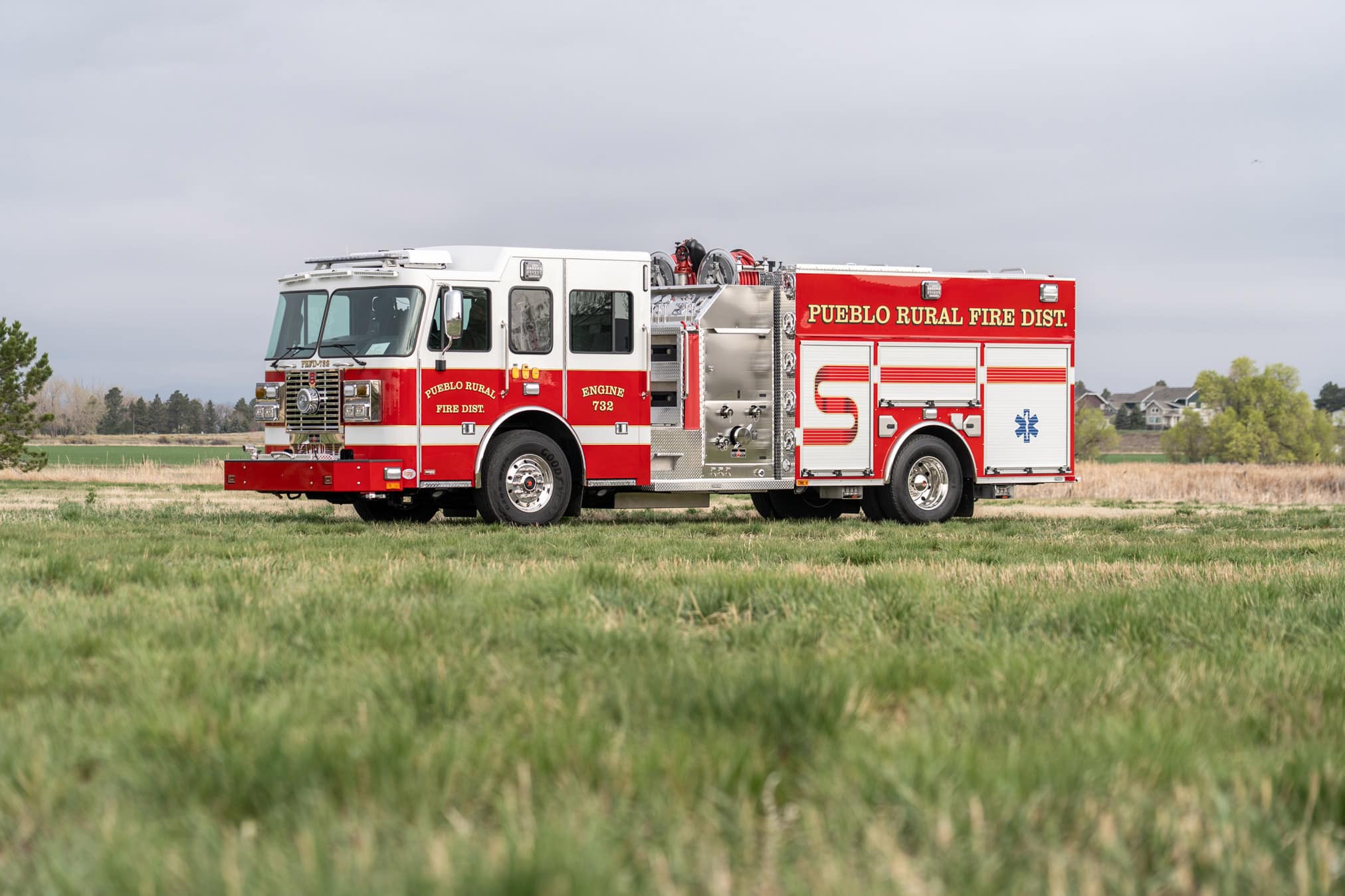 Featured image for “Pueblo Rural Fire Protection District Sutphen Monarch Pumper #7527”